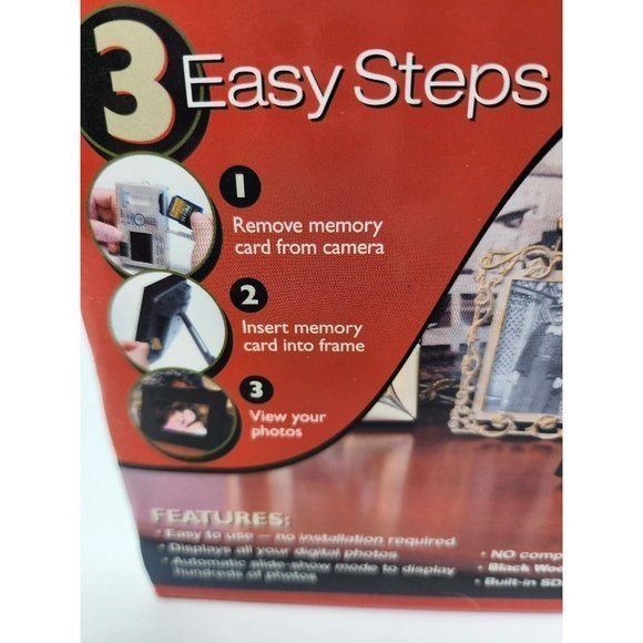 SmartParts SP70EW 7-Inch Digital Photo Frame Smart Parts Opti Pix‎ - Picture 7 of 9